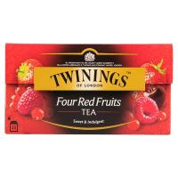 ราคา ทไวนิงส์ชาโฟร์เรดฟรุ๊ตส์ 2กรัม แพค 25