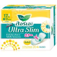 ราคา ลอรีเอะซุปเปอร์อัลตร้าสลิม 17ซม. 20ชิ้น