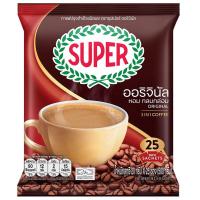 ราคา ซุปเปอร์คอฟฟี่มิกซ์กาแฟปรุงสำเร็จชนิดผง 20กรัม แพค 25