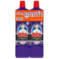 ราคา เป็ดมิสเตอร์มัสเซิลผลิตภัณฑ์ทำความสะอาดห้องน้ำสีม่วง 900มล. แพค 2