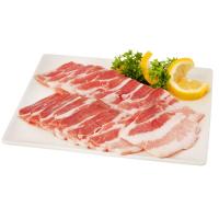 ราคา ท็อปส์หมูสามชั้นสไลซ์กระทะอนามัยแช่แข็ง 500กรัม