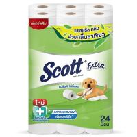 ราคา สก็อตต์เอ็กซ์ตร้ากระดาษชำระกลิ่นเนเชอรัลคลีน 24ม้วน