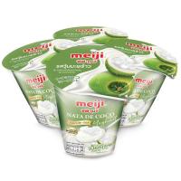 ราคา เมจิโยเกิร์ตรสวุ้นมะพร้าว 135กรัม แพค 4