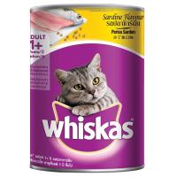 ราคา วิสกัสกระป๋องรสปลาซาร์ดีน 400กรัม