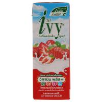 ราคา ไอวี่โยเกิร์ตพร้อมดื่มยูเอชทีรสสตรอเบอร์รี 180มล.