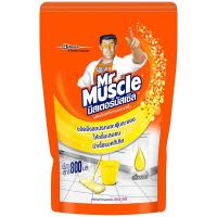ราคา มิสเตอร์มัสเซิลเกลดผลิตภัณฑ์ทำความสะอาดพื้นกลิ่นเลมอน 800มล. รีฟิล