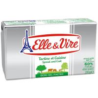 ราคา เอเล่&เวียร์สเปรดรสเค็มไขมัน60เปอร์เซนต์สำหรับทาขนมปังและทำอาหาร 200กรัม