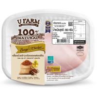 ราคา ยูฟาร์มอกไก่ลอกหนัง 250กรัม(C