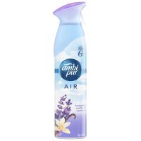 ราคา แอมบิเพอร์สเปรย์ขจัดกลิ่นและปรับอากาศกลิ่นลาเวนเดอร์วนิลลาแอนด์คอมฟอร์ท 275กรัม