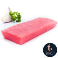 ราคา ธรรมชาติเนื้อปลาทูน่าสเต็กแช่แข็ง 300ถึง400กรัม(C
