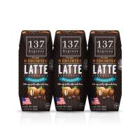 ราคา 137ดีกรีน้ำนมอัลมอนด์สูตรกาแฟลาเต้ 180มล. แพค 3