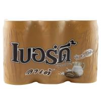 ราคา เบอร์ดี้กาแฟลาเต้ 180ซีซี แพค 6