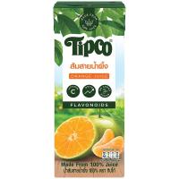 ราคา ทิปโก้น้ำส้มสายน้ำผึ้ง 100เปอร์เซ็น 200มล.