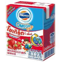 ราคา โฟร์โมสต์โอเมก้านมเปรี้ยวยูเอชทีรสสตอเบอรี่ 80มล.