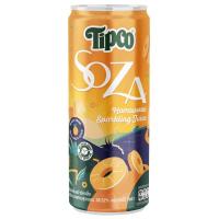 ราคา ทิปโก้โซซ่าเครื่องดื่มสปาร์คกลิ้งน้ำสับปะรดหอมสุวรรณ 330มล.