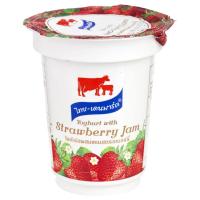 ราคา ไทยเดนมาร์คโยเกิร์ตผสมแยมสตรอเบอร์รี่ 120กรัม