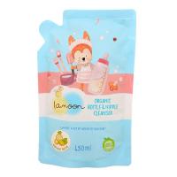 ราคา ละมุนน้ำยาล้างขวดนมเด็กออร์แกนิค 450มล. ชนิดเติม