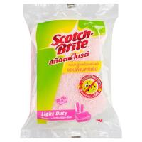 ราคา 3เอ็มแผ่นใยขัดพร้อมฟองน้ำแอนตี้แบคทีเรียสีชมพู