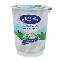 ราคา ริชเชสโยเกิร์ตธรรมชาติไขมันต่ำ 135กรัม