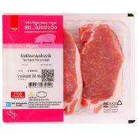 ราคา ท็อปส์สันนอกหมูสเต็กอนามัย 300กรัม