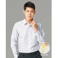 ราคา GQ GQWhite™ Shirt - Grid Texture Collection (7453455909053)
