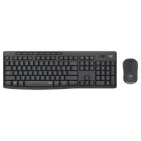 ราคา เมาส์และคีย์บอร์ดไร้สาย Logitech Wireless Mouse + Keyboard Silent MK295 Graphite (TH/EN) (097855161017)