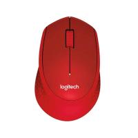 ราคา เมาส์ไร้สาย Logitech Wireless Mouse Silent Plus M331 Red (097855124012)