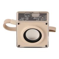 ราคา ลำโพงบลูทูธ QPLUS Mini Cute Cube Cream (8857816943609)