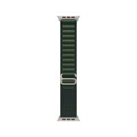 ราคา Apple Watch 49mm Dark Green Alpine Loop - Medium - Natural Titanium Finish (195949658921)