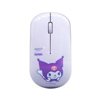 ราคา เมาส์ไร้สาย Anitech x Sanrio Wireless Mouse KU-W238-PU Purple (8859221724781)