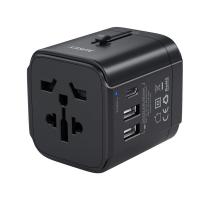 ราคา หัวแปลงปลั๊กไฟ AUKEY Minima Travel Mate Universal Adapter (PA-TA01) Black (608119194995)