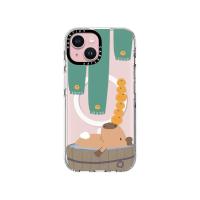 ราคา เคส Casetify iPhone 15 Clear Case Magsafe BathingCapybara (715575170620)