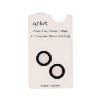 ราคา ฟิล์มกันเลนส์ QPLUS Camera Ring Lens iPhone 13/13 Mini Black (8859703424390)