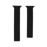 ราคา Blue Box สาย Apple Watch Strap Series 6,7,8,9,SE1,SE2,Ultra (44/45/49mm) Leather Link Black (8858879844001)