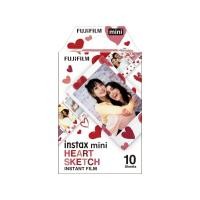 ราคา ฟิล์ม Fujifilm Instax Mini Film Heart Sktch (4547410497588)