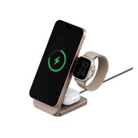 ราคา ที่ชาร์จไร้สาย ENERGEA 3-in-1 Wireless Charger Stand MAGTRIO PLUS 22.5W Qi2 Gold (8885020102031)