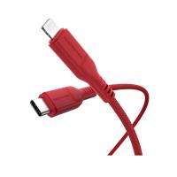 ราคา สายชาร์จ AMAZINGthing USB-C to Lightning Cable Thunder Pro 1.1 เมตร Red (4892878077064)