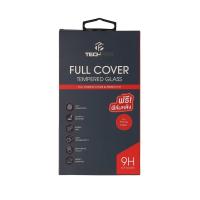 ราคา ฟิล์มกันรอย TECHPRO TG FF iPhone 15 Black (8859703422037)