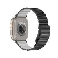 ราคา AMAZINGthing สาย Apple Watch Strap Series 6,7,8,9,10,Ultra (38/40/41/42/44/45/46/49 mm) Glamour Black (4892878085946)
