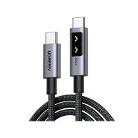 ราคา สายชาร์จ Ugreen USB-C to USB-C Cable Nylon 100W 1M. Robot Gray (35501) (6941876235018)