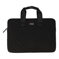 ราคา กระเป๋าใส่แมคบุ๊ค TECHPRO Carrybag MacBook/Laptop 13-14 inch Quilted Nylon Black (8857830018086)