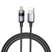ราคา สายชาร์จ ALPHA.X Lightning Cable 12W 1.2M ALU-AL09 Black (8859531909618)