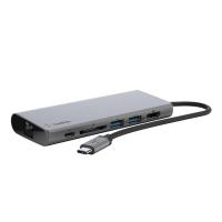 ราคา Belkin 6 in 1 USB-C Hub (F4U092btSGY) Gray (745883708673)