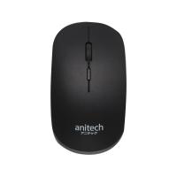 ราคา เมาส์ไร้สาย Anitech Wireless Mouse (W231) Black (8859221720271)