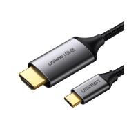 ราคา สาย UGREEN USB-C to HDMI Digital AV Adapter Cable 1.5M. Connecter Silver (6957303855704)