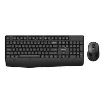 ราคา เมาส์และคีย์บอร์ดไร้สาย Philips Wireless Keyboard & Mouse Combo SPT6348 2.4G Black (TH/EN) (4895229161566)