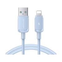 ราคา สายชาร์จ JOYROOM USB-A to Lightning Cable 3A Multi-Color 1.2M Blue (S-A14) (6956116748180)