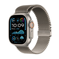 ราคา Apple Watch Ultra 2 GPS + Cellular 49mm Natural Titanium Case with Natural Titanium Milanese Loop - L (195949588488)
