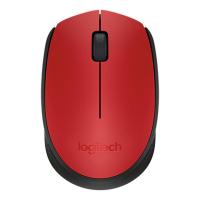 ราคา Logitech Wireless Mouse M171 Red (097855119247)