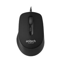 ราคา เมาส์ Anitech Wired Mouse A547 Black (8859221719268)